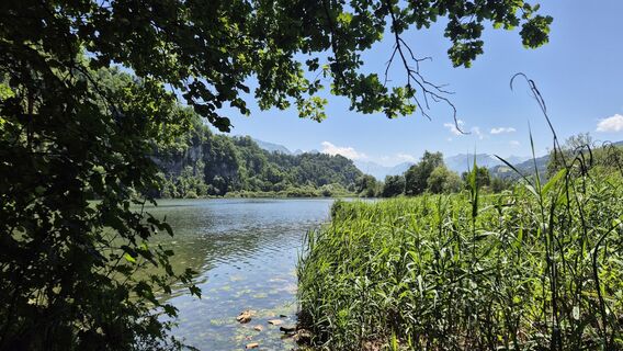 Foto von Paul Amrein entlang der Tour