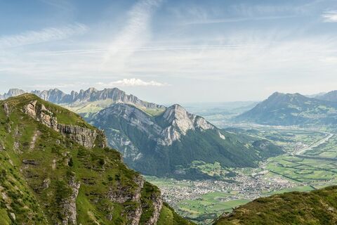 Der Blick ins Tal lohnt sich