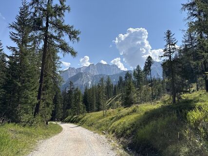Foto von David Blazek entlang der Tour