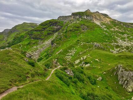 Blick zurück auf Gamidauer Spitz