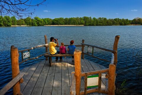 Beobachtungsplatz im Biosphärenreservat