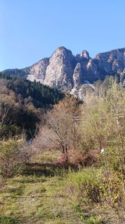 Photo de Maria Magnes le long du parcours