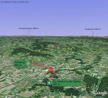 google 3d Wanderweg