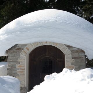 Bruder Klaus-Kapelle an der Zervreilastrasse