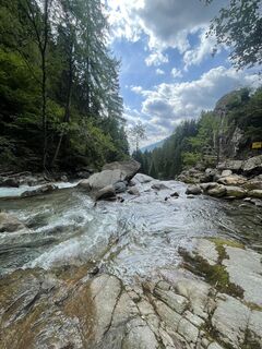 Foto von Andre' Robitsch entlang der Tour