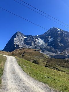 Foto von Sandro Lasen entlang der Tour