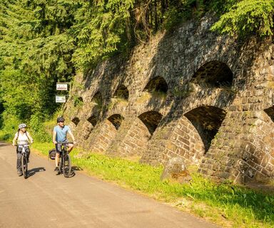 Boxenstopp bei Müsch Ahr-Radweg