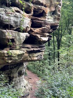 Foto von Gloop entlang der Tour