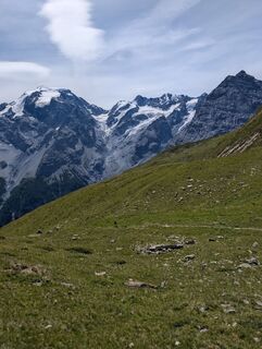 Foto von Willy entlang der Tour