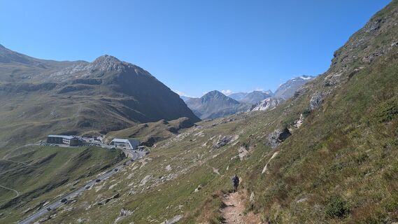 Foto von Stefano Manzoni entlang der Tour