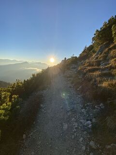 Foto von Sven Krieblin entlang der Tour