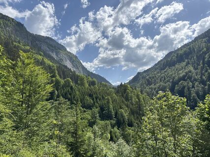 Foto von Heinz Sperl entlang der Tour