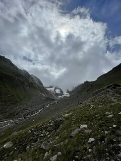 Zdjęcie z Ralf Umminger wzdłuż trasy