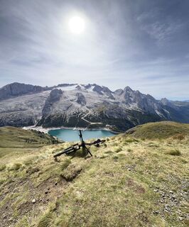 Fotografia z Klaus Kronthaler na trase