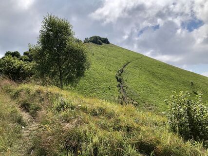 Foto de “Jerry” Brunetti a lo largo del recorrido