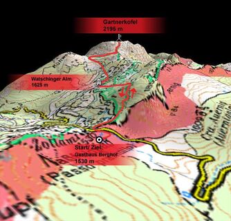 google 3d Wanderkarte