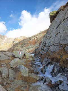 Foto von Aner entlang der Tour