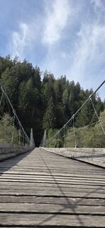Foto von Priska Thomann-Bischofberger entlang der Tour