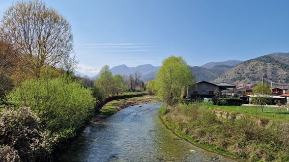 Foto von Fabrizi Mellano entlang der Tour