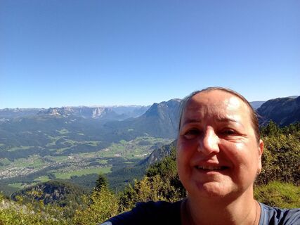 Foto von Monika Jeskova entlang der Tour