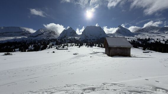 Photo de Peter Burki le long du parcours