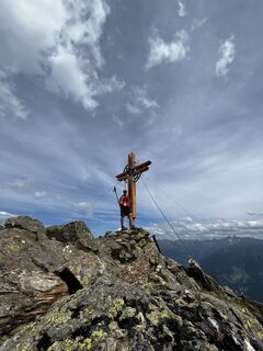 Photo de Elke Schur le long du parcours