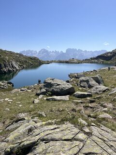 Foto von Valeria Grassi entlang der Tour