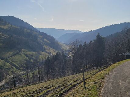 Foto von Birgit Veeser entlang der Tour