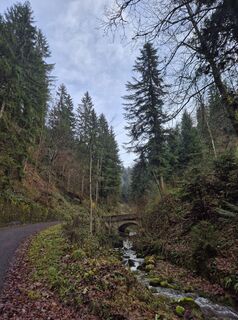 Foto von Markus Christen entlang der Tour