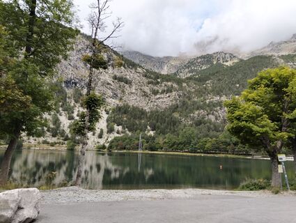 Photo de Libia Domínguez le long du parcours