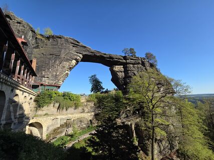 Foto von Krisztina Katonai entlang der Tour