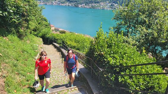 Photo de Josef Lukasser le long du parcours
