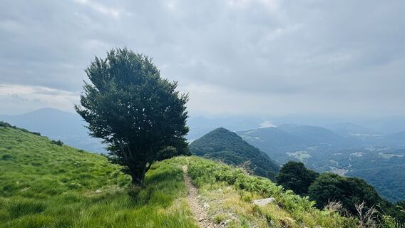 Foto von Jean Claude Guidi entlang der Tour