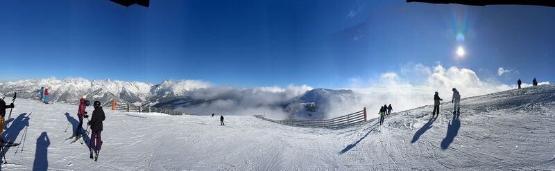Photo de Arno Loibl le long du parcours