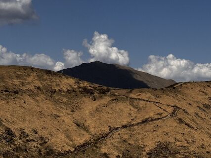 Photo de Fabio Rossini le long du parcours