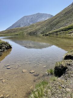 Foto de Andreas Gruber a lo largo del recorrido