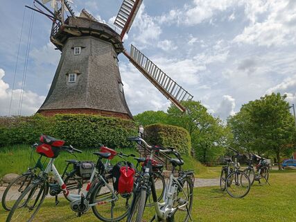 Mit dem Rad zur Lübberstedter Mühle