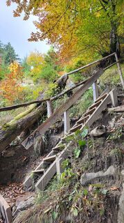 Fotografia z Ursula Juen na trase