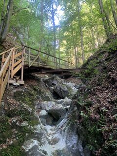 Foto de Richard Leithner a lo largo del recorrido