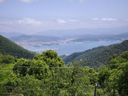 Foto von Stefano Fabi entlang der Tour