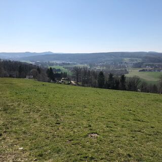 Blick Richtung Augustusburg