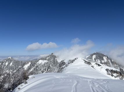 Foto von Heinz Sperl entlang der Tour