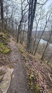 Photo de Eva T. le long du parcours