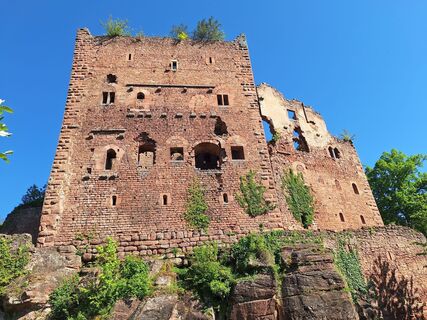 Foto de Katharina a lo largo del recorrido