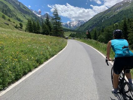 Aufstieg durchs Val Ferret