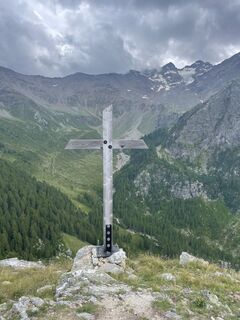 Foto von Verena entlang der Tour