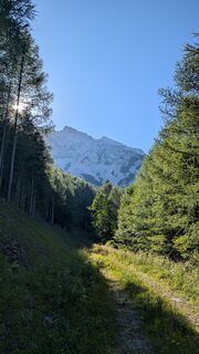 Foto von Klaus Lehner entlang der Tour