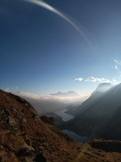 Foto von Aner entlang der Tour