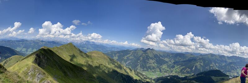 Foto de Christian Schindlbeck a lo largo del recorrido