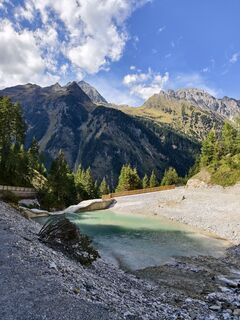 Foto von Andrea Treichl entlang der Tour